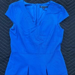 Brooks Brothers Blue Dress with Pockets